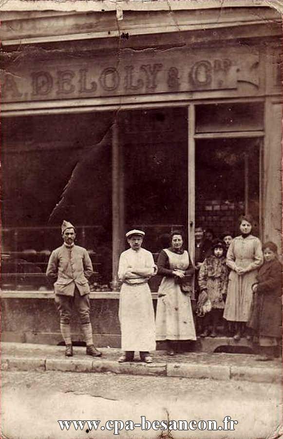 BESANÇON - A. DELOLY & Cie - Boulangerie, 12 rue Gustave Courbet